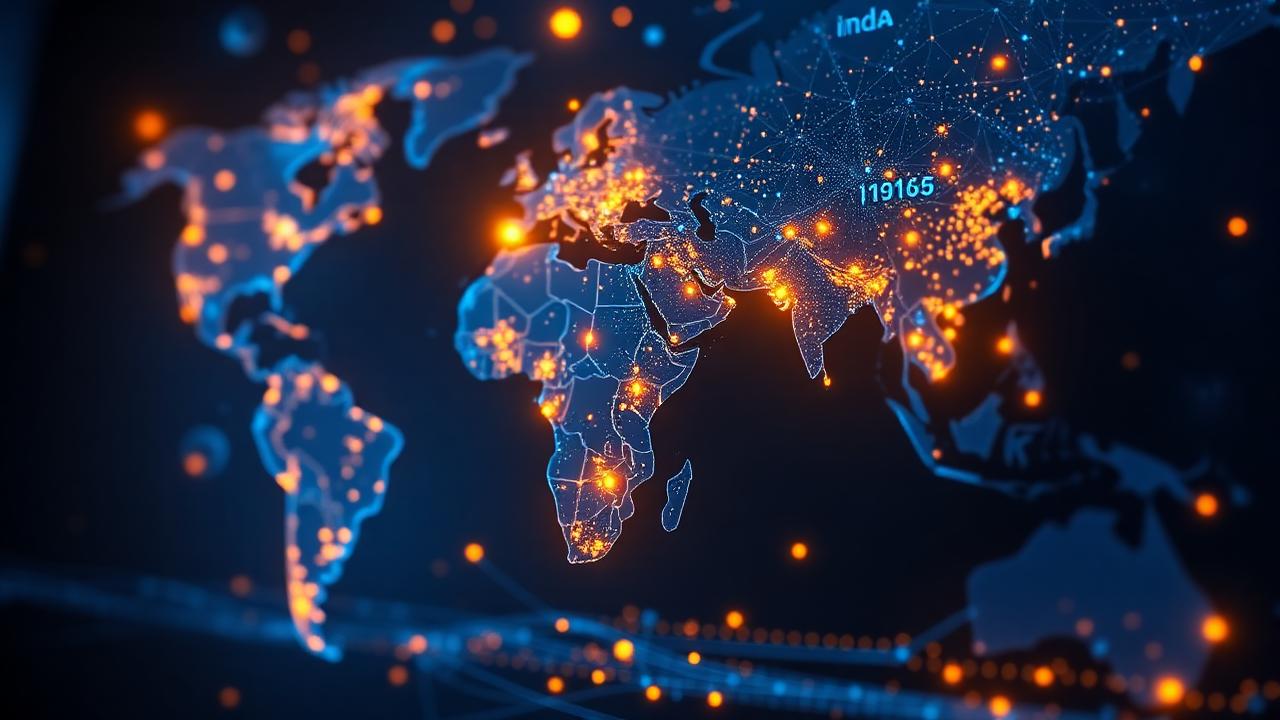 Global internet network with India IP allocation